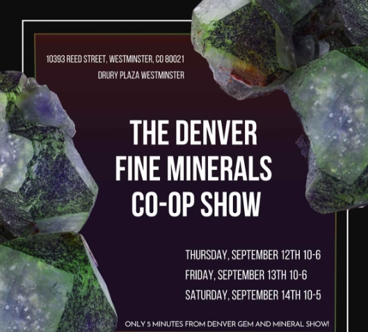 The Denver Fine Minerals Co-op Show