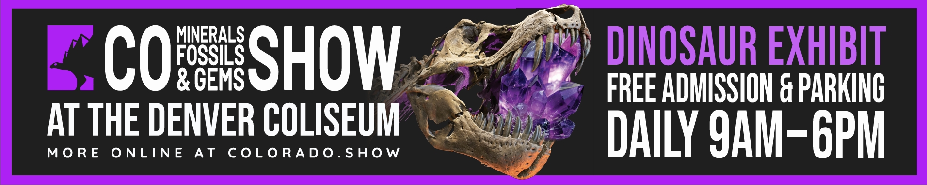 Colorado Minerals Fossils & Gems Show